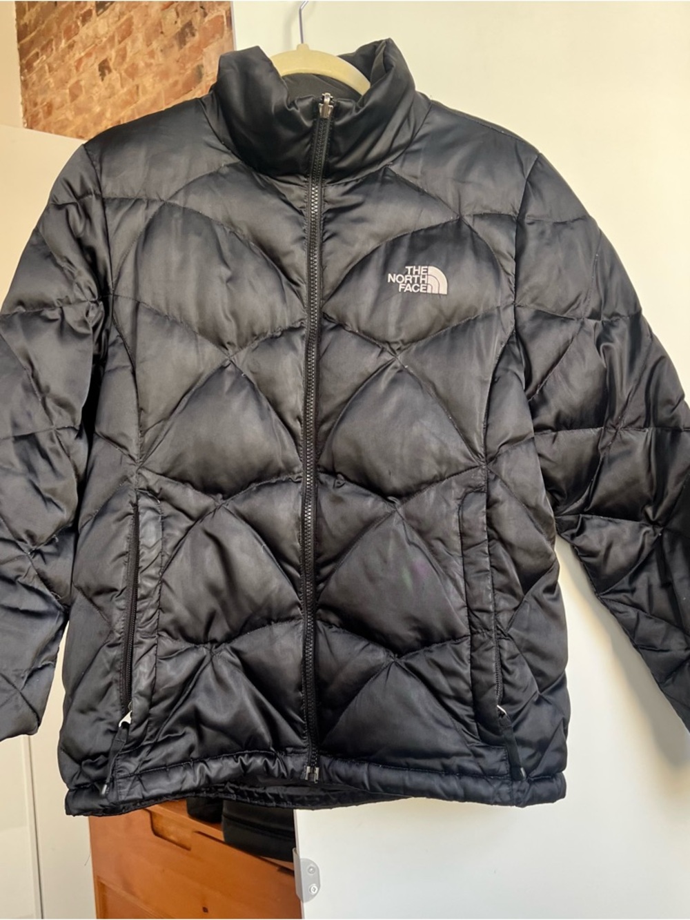 The North Face Black Women's Jacket with Contrasting Trim